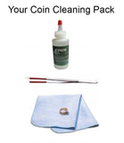 VERDI-CARE Kit Verdigris Stop Corrosion Coin Conserve Cleaning Gembright Tongs