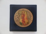 Israel Bronze Medal Rare King David Marc Chagall 70mm 140 Gr Limited ADAGP PARIS