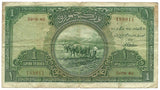 Turkey Ottoman Banknote 1 Livre Lira 1926 AH 1341 P119 Serie 40 Rare aVF Free