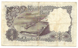 Kuwait Old Banknote 1/4 Dinar 1960 1961 P1 Emir Abdullah VF Rare Free Shipping