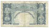 British Caribbean Territories Banknote 2 Dollars 1957 P8b F+ Rare Key Date Queen