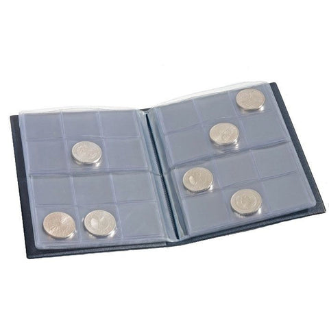 Coin Collection Pocket Wallet Travel Album Gift Safe Storage Free Shipping