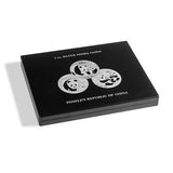 Lighthouse Silver Pandas Ounce Coins Presentation Case China 1983 Free Shipping
